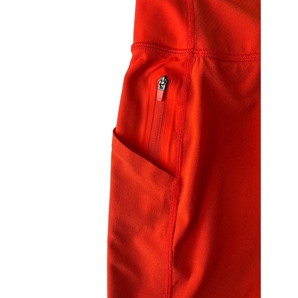Athleta Action Skort Orange Red Dobby Vermillion Active Tennis Golf Women's M - Picture 5 of 11